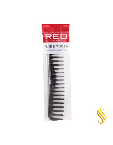 Red Kiss Wide Tooth Comb Peine